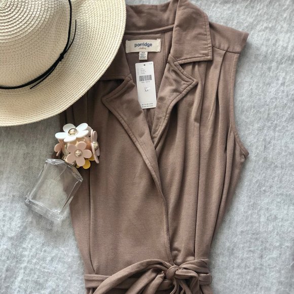 Anthropologie - NWT Shirtdress Wrap Maxi - Picture 2 of 4